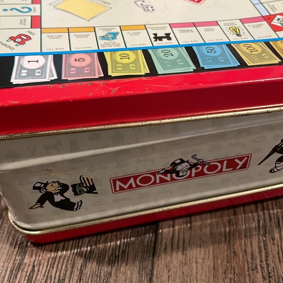 Rare Collectors Monopoly Lunch Box Tin - Picture 10 of 10